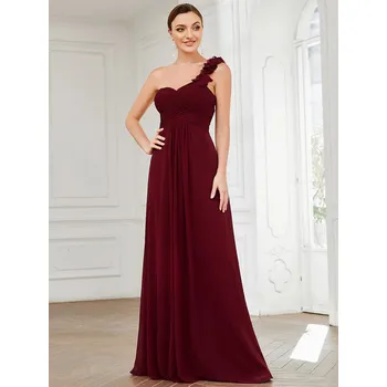 Dámské šaty Ever Pretty Plesové šaty společenské bordo 9768 RD *Velikost: 4XL / 48 / 16 / 20