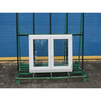 Okno VÝPRODEJ Plastové okno - VEKA SOFTLINE 70, 1200x900 mm, O+OS klapačka, bílá/bílá + příslušenství a montážní materiál zdarma