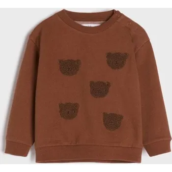 Dětská móda Sinsay - Mikina - hnědá - 7947C-88X - 7947C-88X-80-1