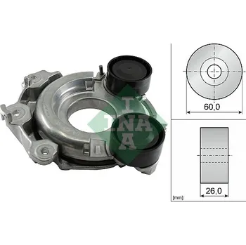 Napínák, žebrovaný klínový řemen INA 534 0712 10