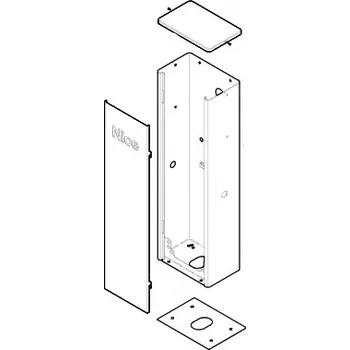 Šatní skříň Skříň pro závoru WIDEM - SPCAB02200