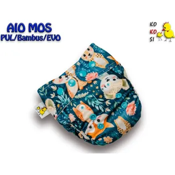 Plena Kokosi AIO Mini One size Evo/Bambus - Zvířátka