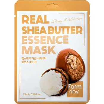 Pleťová maska Pleťová maska FARMSTAY Real Shea Butter Essence Mask 23ml