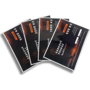 Dárkový potravinový koš Dárkový poukaz, 1000 Kč