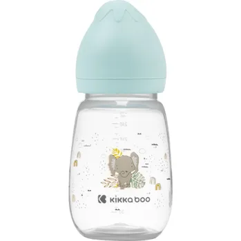 Kojenecká láhev KikkaBoo Kojenecká láhev 260ml 3m+ Savanna Mint