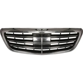 Karosérie BLIC Přední maska (AMG STYLING, s držákem kamery, chrom/černý lesk) MERCEDES TŘÍDY S W222 05.2013–04.2017