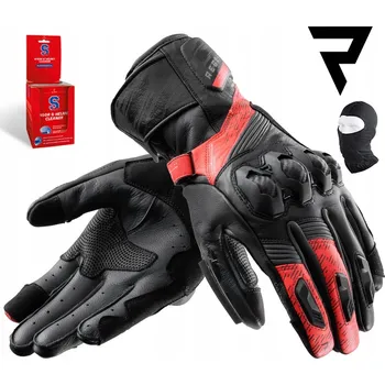 Moto rukavice MOTOCYKLOVÉ RUKAVICE | REBELHORN VIPER | SPORTOVNÍ MĚSTSKÉ KOŽENÉ + DÁREK X