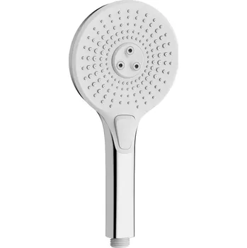 Sprchová hlavice EBS Ruční Sprcha 12 cm, 3jet, chrom/bílá