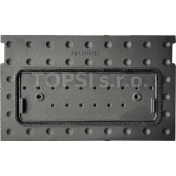 Krbová kamna Zadní stěna do kamen Invicta Altea (ref. 610999)