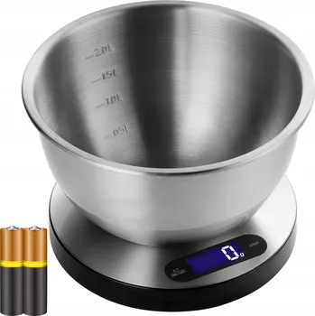 Kuchyňská váha Kuchyňská váha Blow KS205 stříbrná/šedá 5 kg