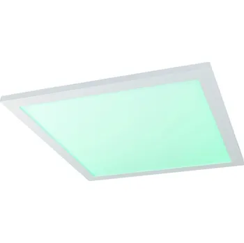 Stropní Svítidlo Globo čtvercová 45 x 4,5 cm bílá