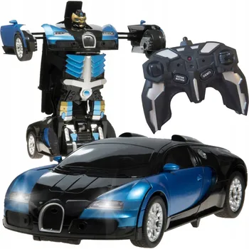 autíčko Dálkově ovládané auto LEMON modré s LED podsvícením