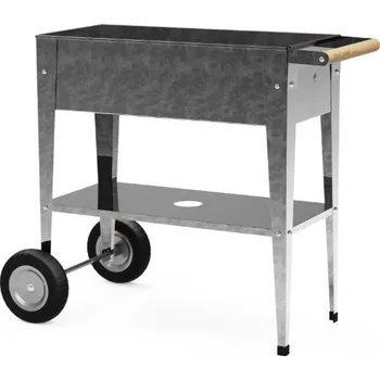 Vyvýšený záhon Kovový vyvýšený záhon – Herstera Garden Barcelona 47 l HG08933801