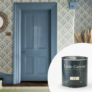 Barva na vlasy Little Greene Barva na dveře a zárubně - Vysoký lesk - 1L - Intelligent Gloss Vyberte odstín:: Pearl Colour (100)