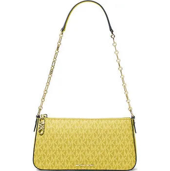 Módní doplněk Michael Kors kabelka Empire medium logo apple žlutá