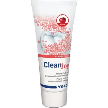 zubní pasta Voco CleanJoy profylaktická pasta s fluoridem RDA 195 (cherry), 100g