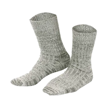 Pánské termo ponožky LIVING CRAFTS JEAN BIO Ponožky 35-46 (merino, tlusté, teplé) 50% GOTS Bio bavlna 48% Bio vlna 2% Elastan Modrá 35/38