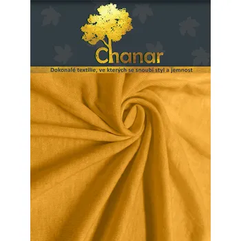 Prostěradlo Top textil Prostěradlo Jersey Standard 90x200 cm žlutá