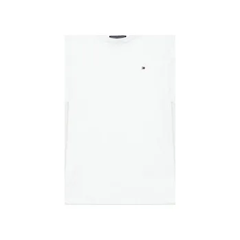 Pánské oblečení Tommy Hilfiger T-Shirt KB0KB04140 D Bílá Regular Fit 10Y