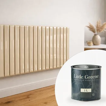 Barva na vlasy Little Greene Barva na radiátory - Vysoký lesk 1L - Intelligent Gloss Vyberte odstín:: Chocolate Colour (124)