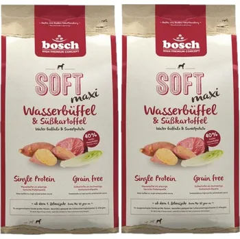 Krmivo pro psa Bosch Soft Maxi Vodní buvol a sladké brambory 2x12,5kg