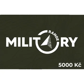 Dárkový potravinový koš MILITARY RANGE Dárkový poukaz MR 5000 Kč