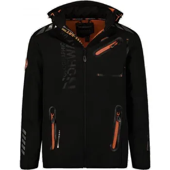 Pánské oblečení GEOGRAPHICAL NORWAY bunda pánská ROYAUTE MEN softshell L černá