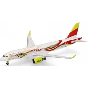 Modelářství Herpa - Airbus A220-300 (BD-500-1A11), airBaltic "Baltic heritage", Lotyšsko, 1/400