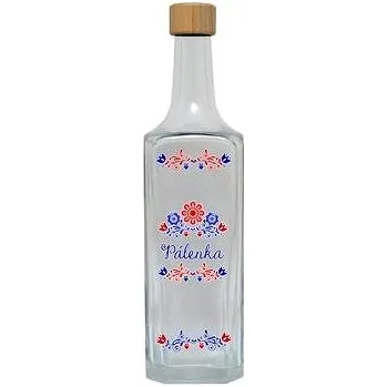 B.BOHEMIAN Láhev 0,5 l PÁLENKA Šuhaj hranatá