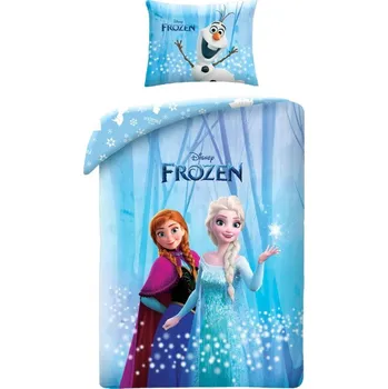 Povlečení Halantex Bavlněné povlečení 140x200 + 70x90 cm - Frozen "Magic"