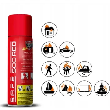 Hasicí přístroj SAFE 500 Red pěnový 500 ml
