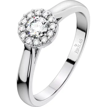Šperk Jasněnka Princess White - zásnubní prsten z bílého zlata
