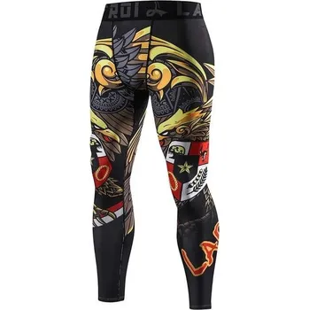 Pánské plavky Pánské rychleschnoucí kompresní legíny LAFROI-YSK08 (Royal,XXXL)