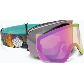 Sjezdové lyžování Lyžařské brýle DRAGON NFX2 Kimmy Fasani/Lumalens Rose Gold Ion/Lumalens Pink Ion