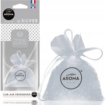 Vůně do auta VŮNĚ DO AUTA AROMA CAR PRESTIGE FRESH BAG SILVER VONNÝ SÁČEK
