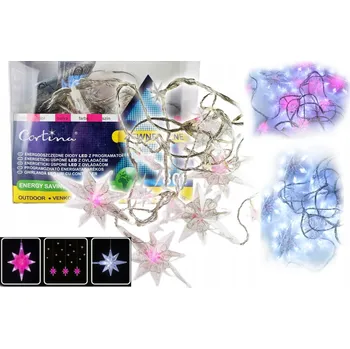 Vánoční dekorace Vánoční osvětlení na stromeček Cortina venkovní 5,45 m 51 - 100 žárovek