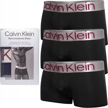 Boxerky CALVIN KLEIN PÁNSKÉ BOXERKY XS M ORIGINÁL 3Pack 000NB3074A LUXUSNÍ KOLEKCE