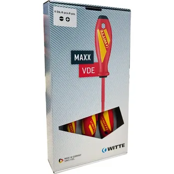 Šroubovák Sada šroubováků VDE 6ks se zkoušečkou Witte MAXX