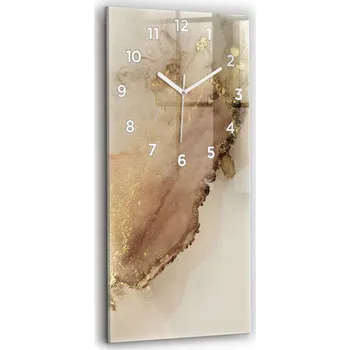 Hodiny Nástěnné hodiny Wallfluent hnědé 30 cm