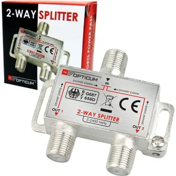 OPTICUM Splitter 1-2 DVB-T SAT 2x1