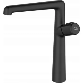 Vodovodní baterie Stojánková kuchyňská baterie Laveo Pretto černá