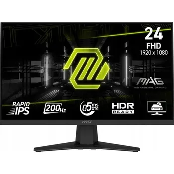 Monitor Herní monitor MSI MAG 244F 200 Hz 1920 x 1080 (FullHD) IPS