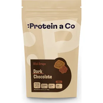 Čokoláda Protein a Co Hořká čokoláda 54% (mini pecky) 200 g