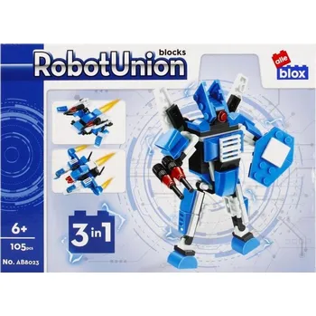 ostatní stavebnice Stavební Stavebnice robota Alleblox , 105 dílků