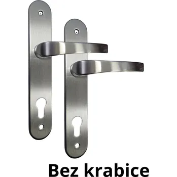 Dveřní kování Dveřní kování ACT Alexis nikl-mat klika/klika/klíč rozteč 90