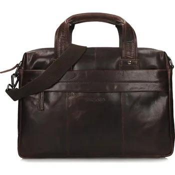 Pánská aktovka Toscanio pánská taška TR12641 hnědá