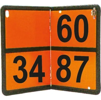Tabulka jednoúčelová s lisovanými čísly, skládací 60/3487 (40 x 30 cm)