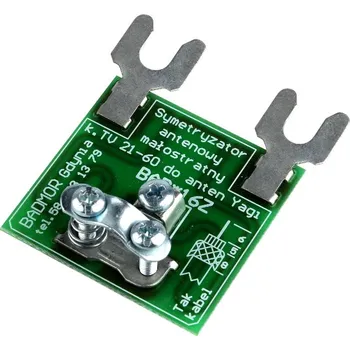 Příjem digitálního pozemního vysílání BADMOR SYMETRIZACE ANTÉNY 21-69