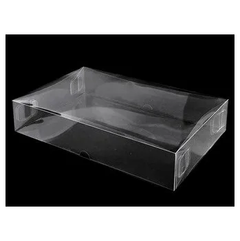 Plastová krabička s víkem - 100 ks - transparent