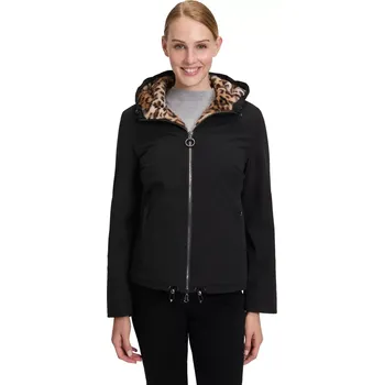 Dámské sako BETTY BARCLAY dámská bunda černá leopard oboustranná
